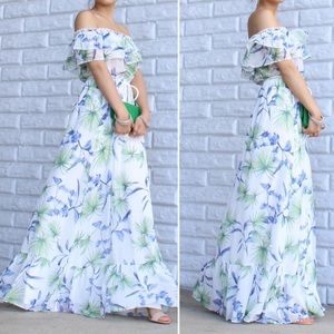 Floral Summer Maxi Dress
